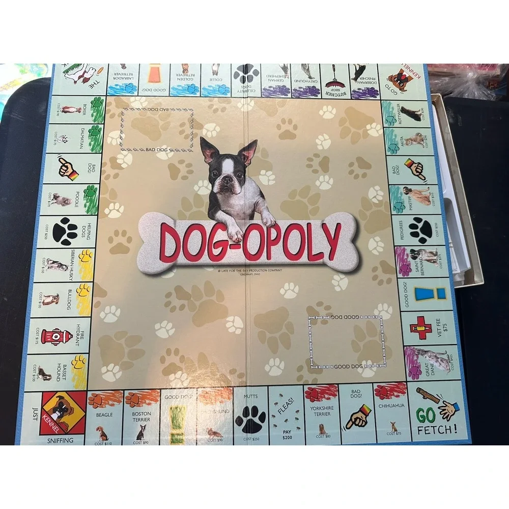 DOG-OPOLY COMPLETE‎ GAME Excellent Condition